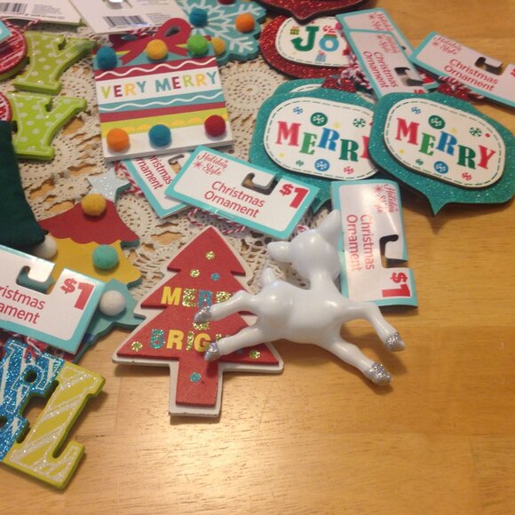 Colorful Christmas Ornaments bundle, cherry and bright - Picture 6 of 6